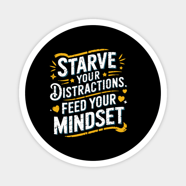 Feed Your Discipline Motivational Magnet by logiamerch